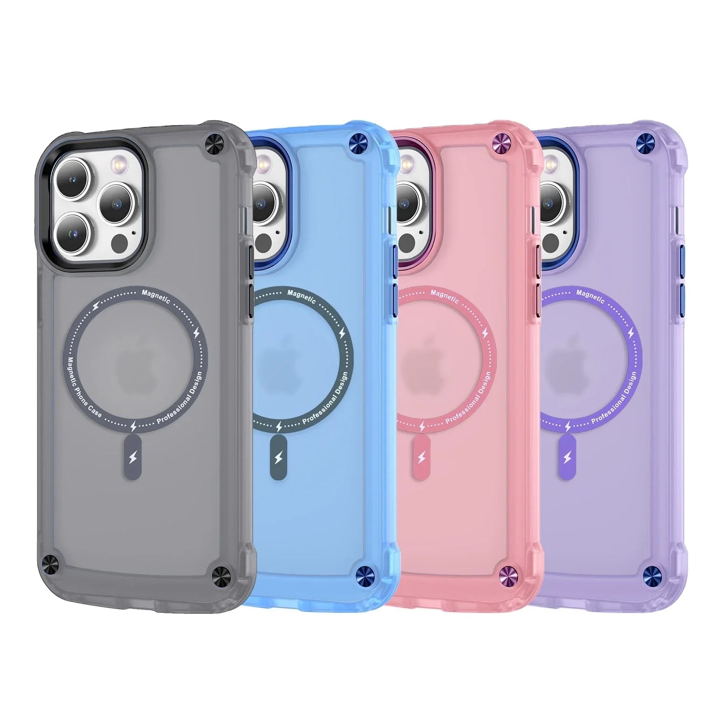 Wave Armor Matte Magsafe Shield Case - iPhone