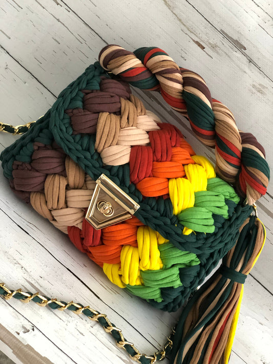 Autumn Carnival Braided Bag
