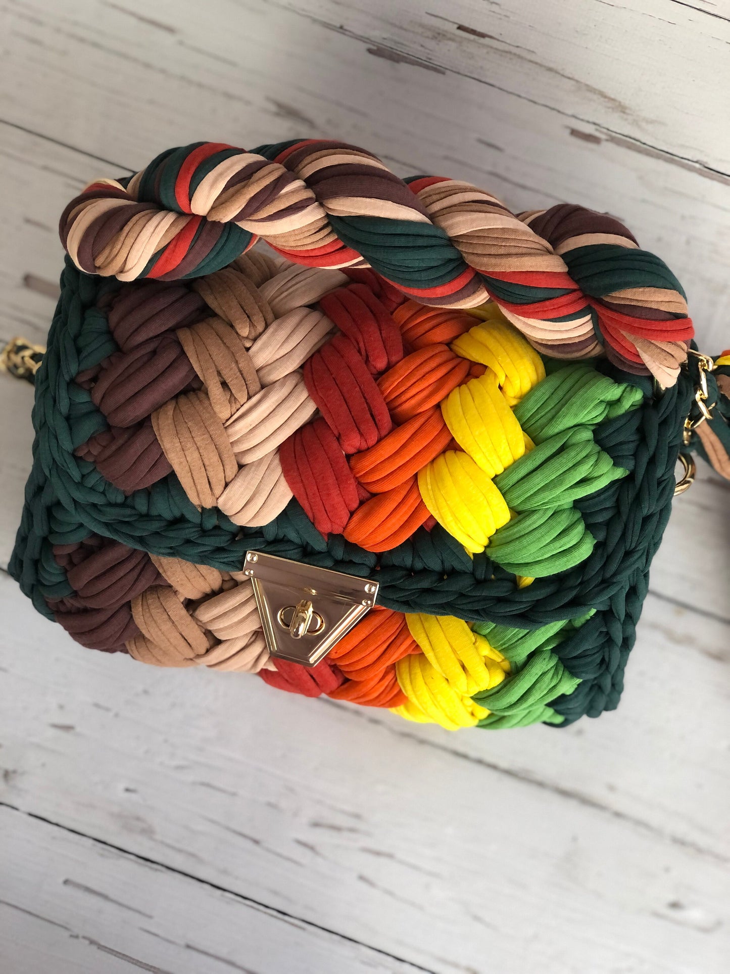 Autumn Carnival Braided Bag