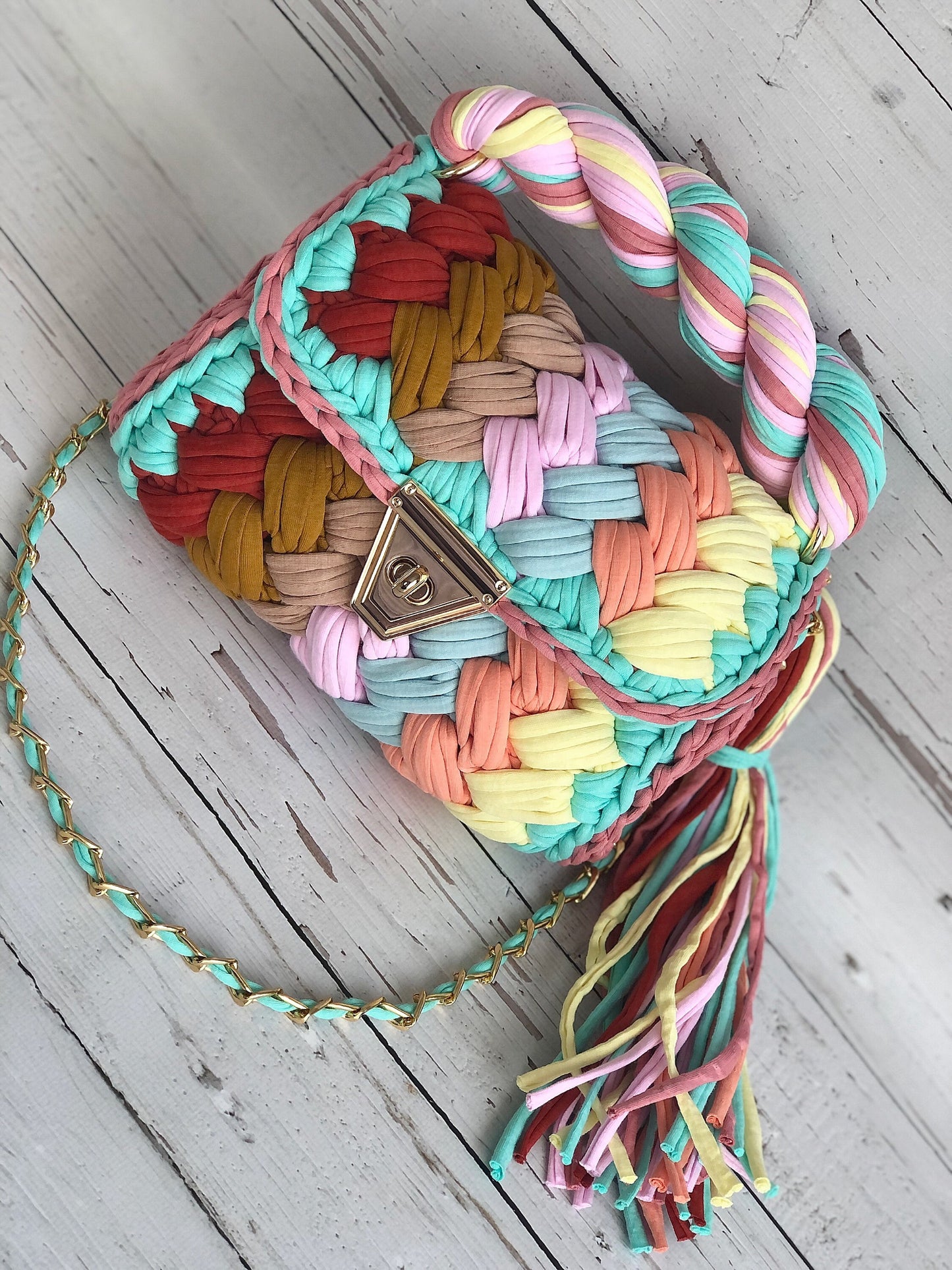Pastel Twist Luxe Bag