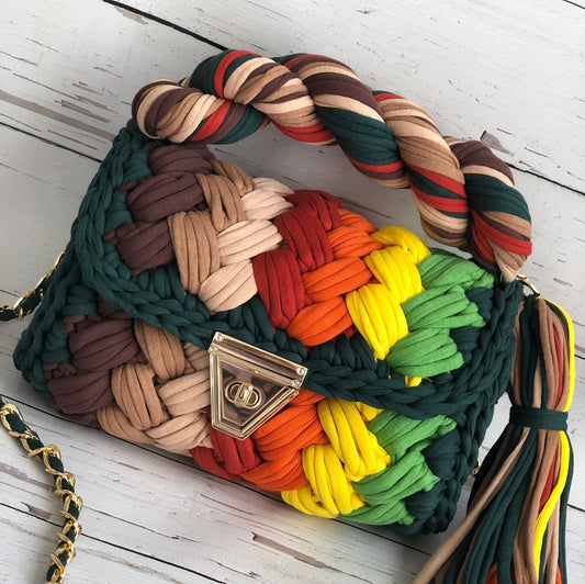 Autumn Carnival Braided Bag