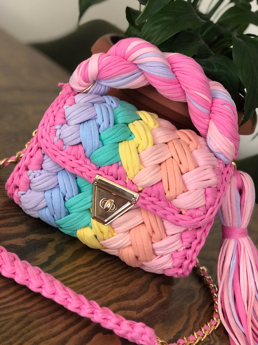 Candy Cloud Braided Bag