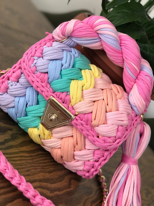 Candy Cloud Braided Bag