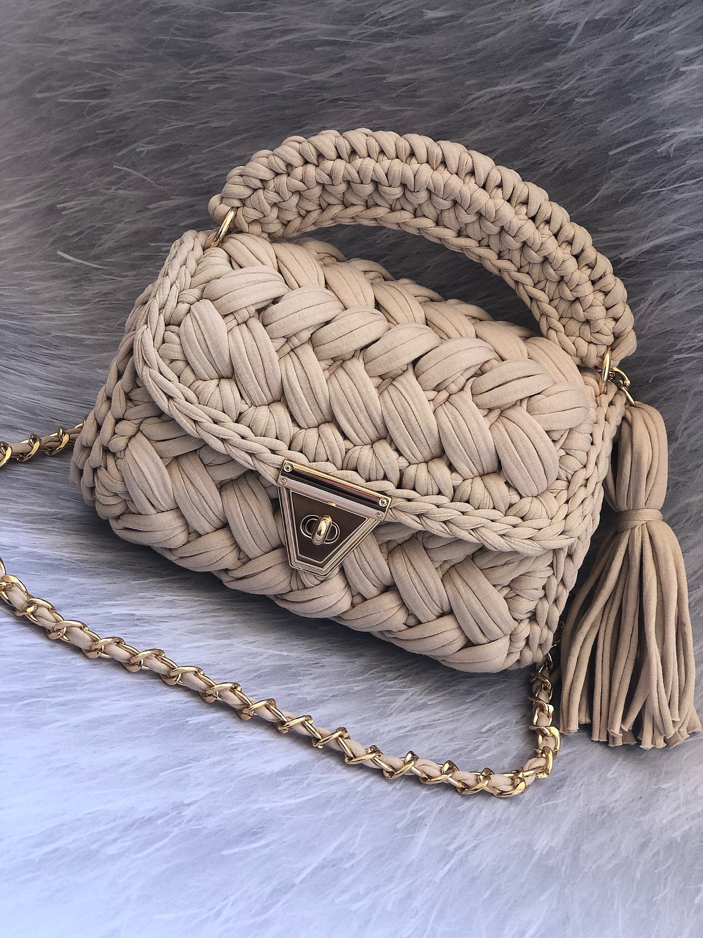 Sand Dune Luxe Tote