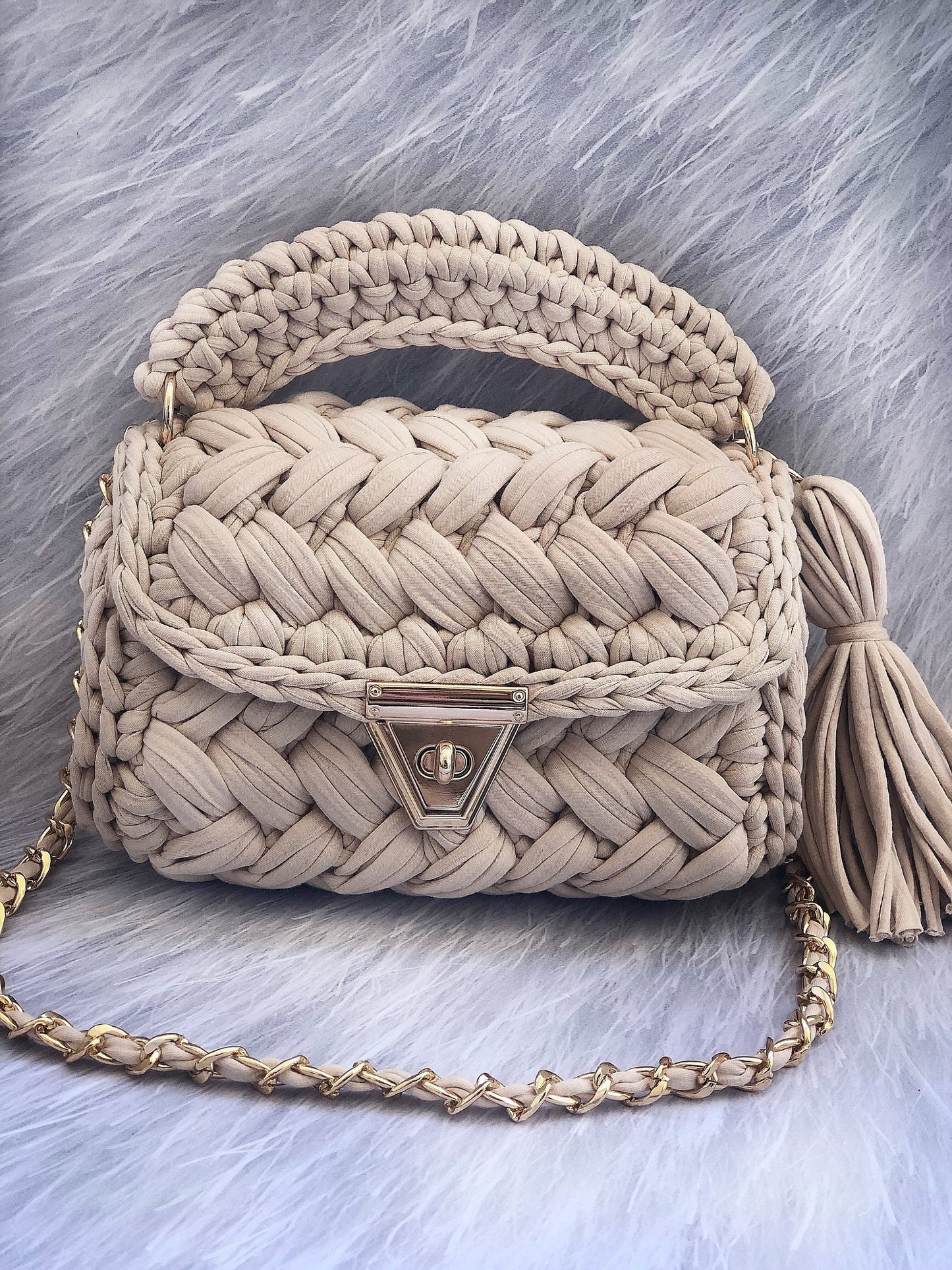 Sand Dune Luxe Tote