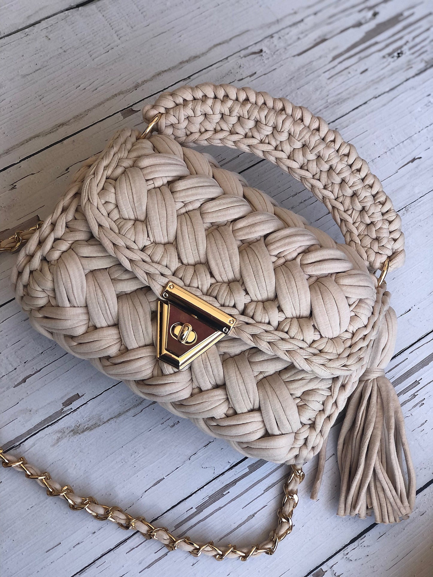 Sand Dune Luxe Tote