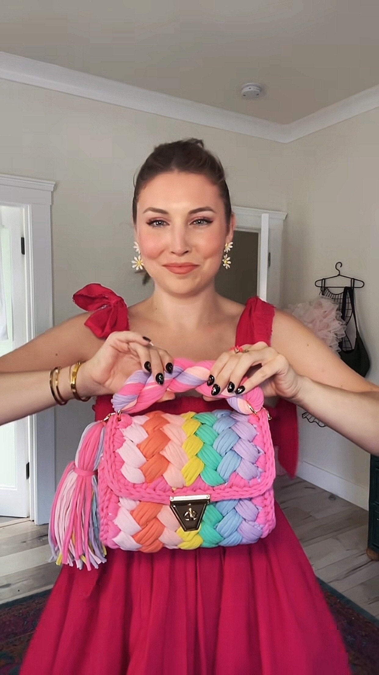 Candy Cloud Braided Bag
