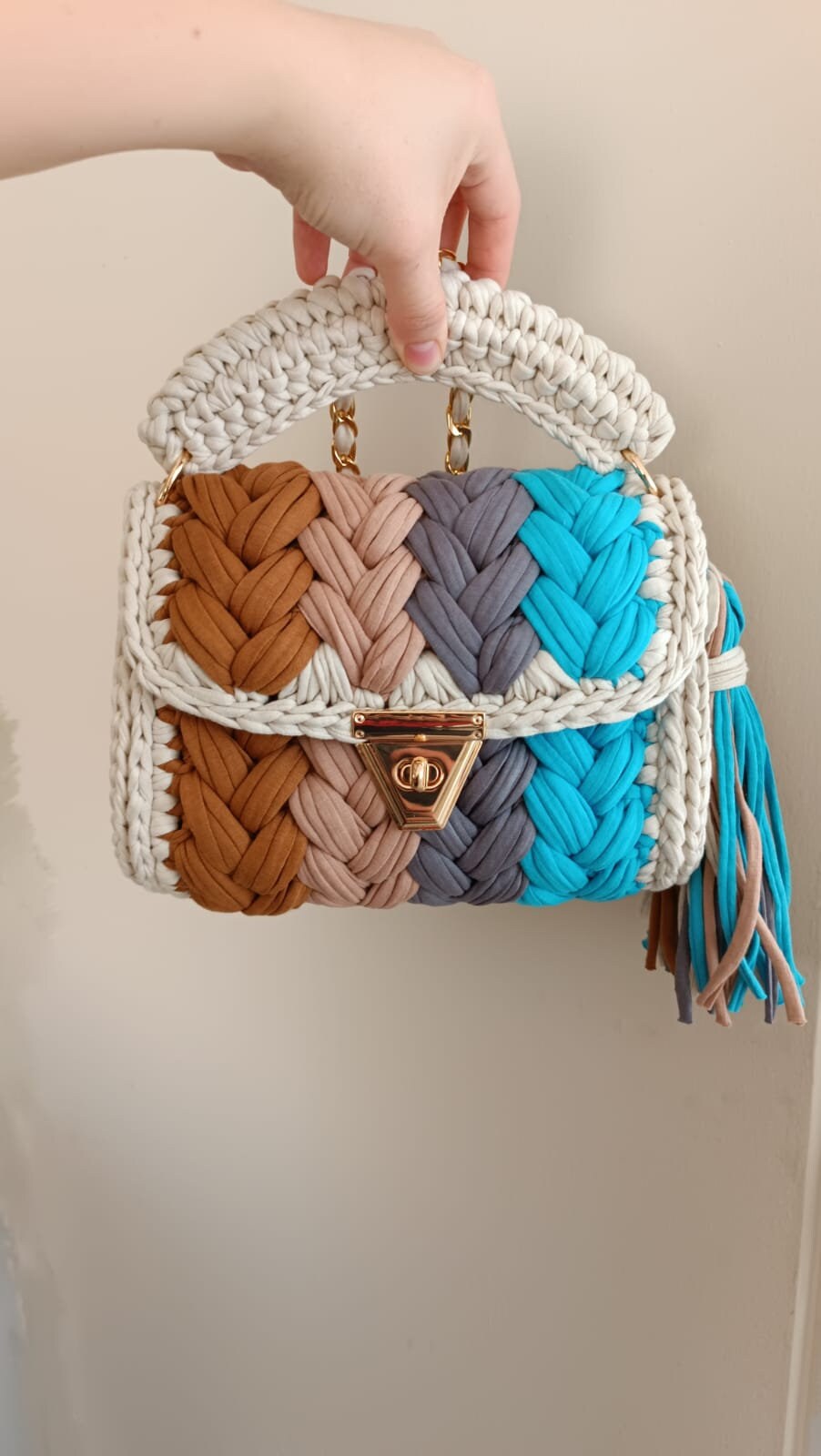 Candy Cloud Braided Bag
