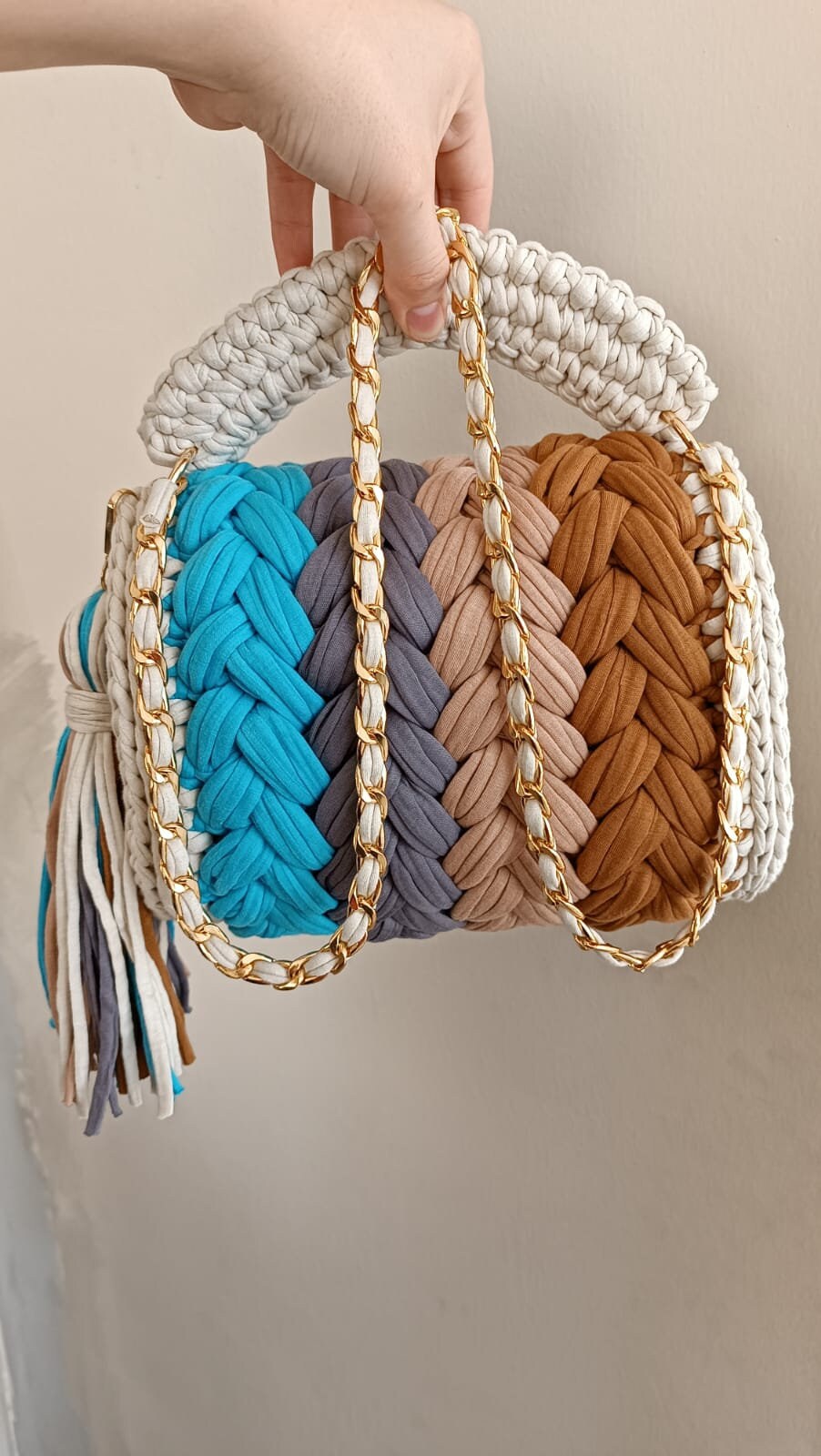 Candy Cloud Braided Bag