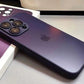 Matte Glass Camera Lens Shell Case - iPhone