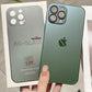 Matte Glass Camera Lens Shell Case - iPhone