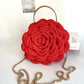 Handcrafted Rose Crochet HandBag