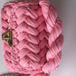 Blush Twist Braided Bag