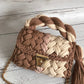 Mocha Swirl Braided Tote