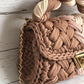 Mocha Swirl Braided Tote