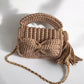 Milky Brown Handmade Crochet Bag