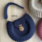 Beautiful Oreo Crochet Handbag